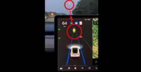 VIDEO // Sistemul Autopilot de pe Tesla confundă Luna plină cu un semafor de culoare galbenă